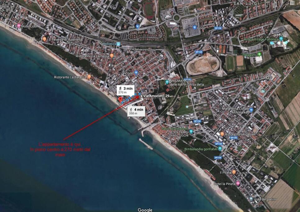 Centralissimo A Due Passi Dal Mare フォッローニカ エクステリア 写真